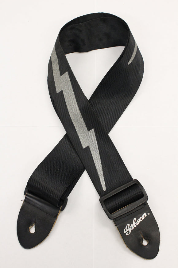 Gibson Lighting Bolt Seat Belt Strap