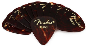 Fender 351 Picks Heavy Guage- 12 Pack