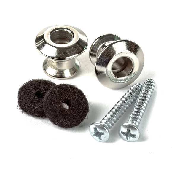 Dunlop 2PSLS031N StrapLok Strap Buttons Nickel