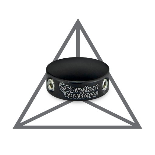 Barefoot Buttons V1 Mini Black 19-V1-MN-Bk