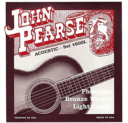 John Pearse Strings Phosphor Bronze 12-53 JP600L