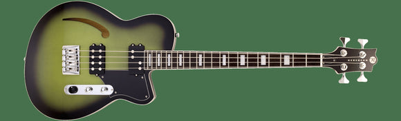 Reverend Guitars Dub King Bass Avocado Burst *Free Shipping in the USA*