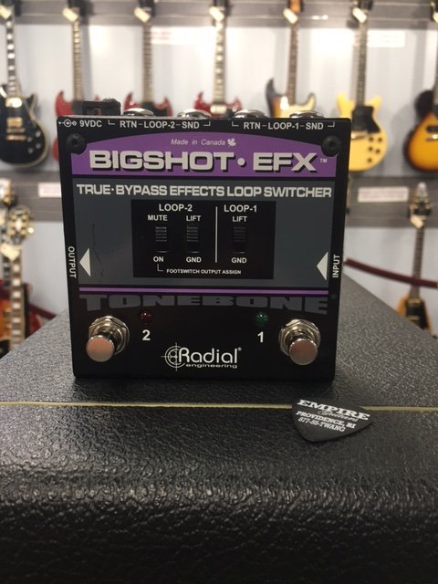 Radial Engineering Bigshot EFX Effects Loop Switcher Used