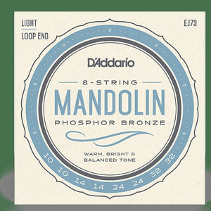 D'Addario EJ73 Light Phosphor Bronze Mandolin Strings
