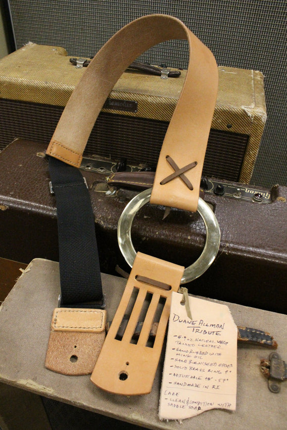 Cheesecake Leathers Duane Allman Tribute Guitar Strap