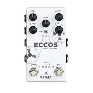 Keeley ECCOS Neo-Vintage Tape Delay *Free Shipping in the USA*