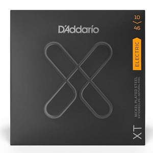 D'Addario XTE1046 XT Electric Nickel Plated Steel, Regular Light, 10-46 2019