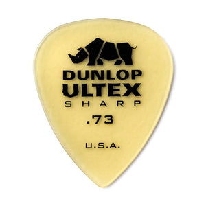 Dunlop Ultex Sharp Picks .73mm, 6 Pack- 433P.73