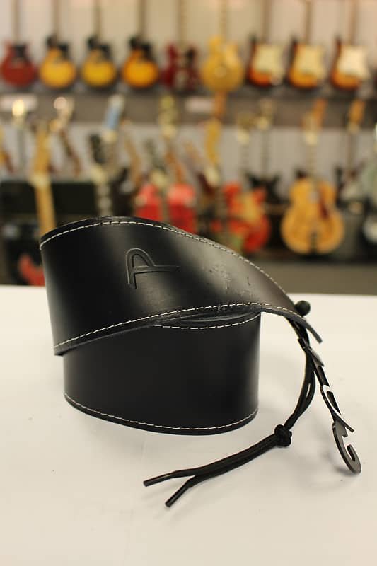 Perri’s Leathers SP25-S Blue Baseball Leather Guitar Strap *Free Shipping in the USA*