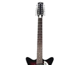Danelectro D59X12 Red Burst 12 String Electric Guitar *Free Shipping in the USA*