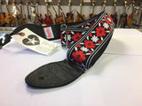 Souldier Tulip 2" Guitar Strap with Black Leather Ends  *Free Shipping in the USA*