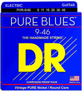 DR PHR-9 Pure Blues Lite Electric Guitar Strings (9-42)
