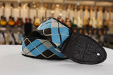 Souldier Argyle Guitar Strap with Dark Brown Leather Ends *Free Shipping in the USA*