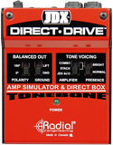 Radial JDX Direct-Drive Analog Amp Simulator & DI Box *Free Shipping in the USA*