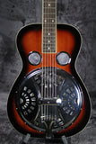 Gold Tone Paul Beard Signature Square Neck Resonator