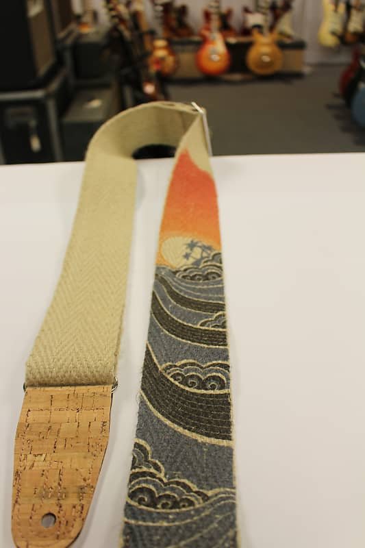 Levy's Island Hemp Natural Vegan Guitar Strap MH8P-001 *Free Shipping in the USA*
