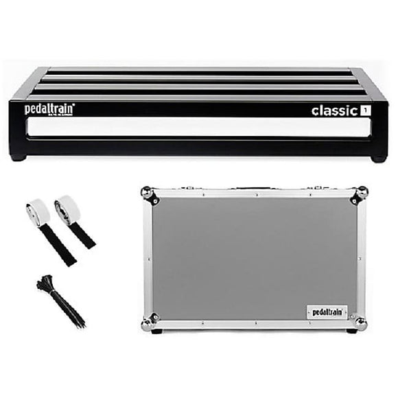 Pedaltrain PT-CL1-TC Classic 1 Pedal Board With Tour Case *Free Shipping in the USA*