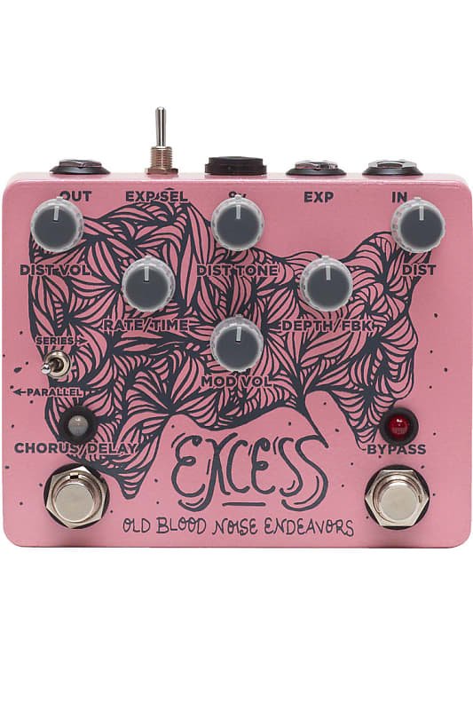 Old Blood Noise Endeavors Excess Distortion Chorus/Delay Used