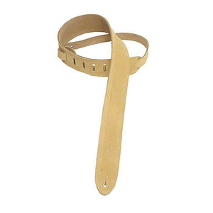 Levy's MS12-TAN 2" Suede Guitar Strap *Free Shipping in the USA*