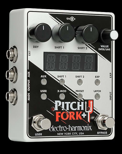 Electro-Harmonix Pitch Fork PLUS + Polyphonic Pitch Shifter *Free Shipping in the USA*