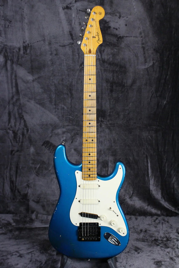 1986 Fender AVRI Strat Blue Modded Super Strat