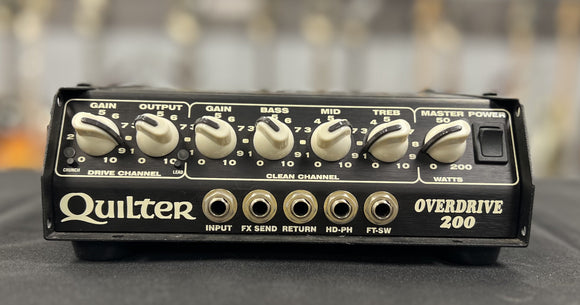 Quilter Amplification Overdrive 200 Head Used