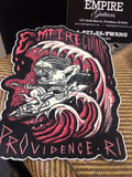 Empire Guitars Sticker Pack- 3 stickers and 4 logo picks