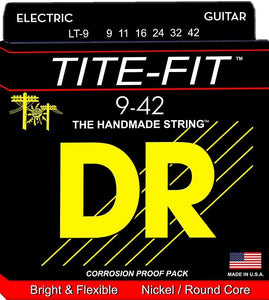 DR LT-9 Tite Fit Electric Guitar Strings (9-42)