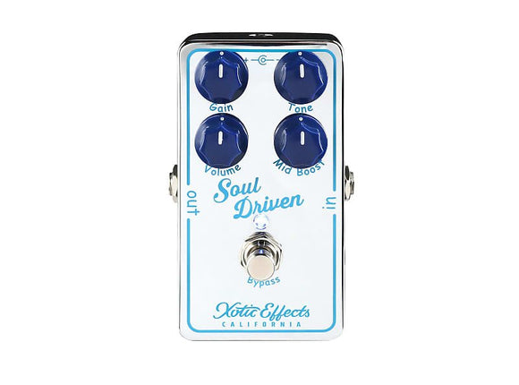 Xotic Soul Driven Overdrive *Free Shipping in the USA*
