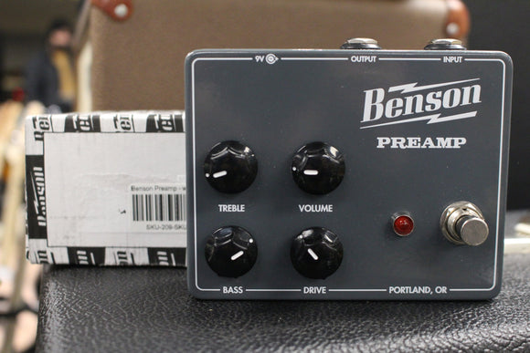 Benson Preamp Used