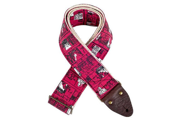Original Fuzz Silkscreen Guitar Strap in 