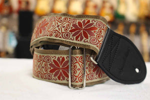 Souldier Dresden Star Guitar Strap Taupe *Free Shipping in the USA*