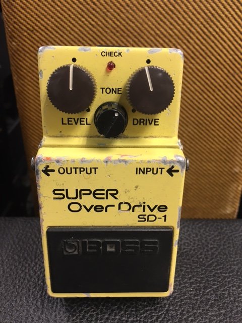 Boss SD-1 Super Overdrive Made in Japan Used