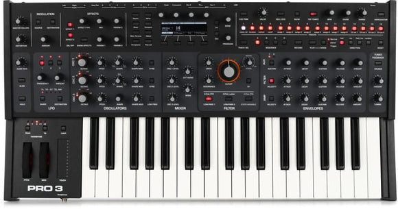 Sequential Circuits Pro 3 Multi-Filter Mono/Paraphonic Synthesizer--  Demo Unit  *Free Shipping in the US*