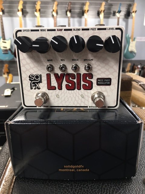 Solid Gold FX Lysis MKII Fuzz Modulator Used
