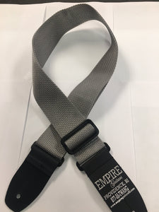 Empire Guitars Gray Guitar Strap HPOL-GRY